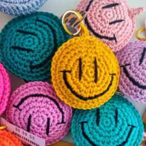 Smiley en crochet